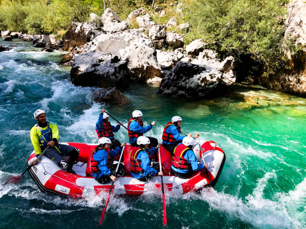 Rafting Soca River - Bovec Slovenia