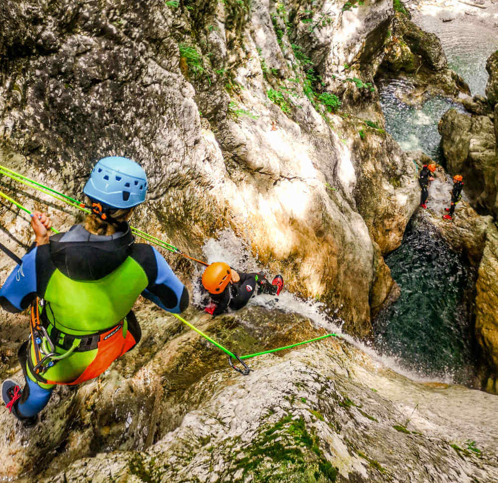 Canyoning Bovec - Sušec