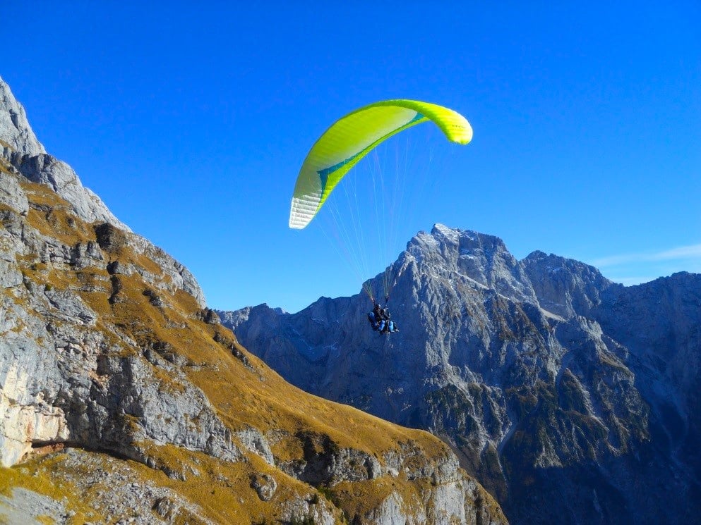 Soča valley paragliding