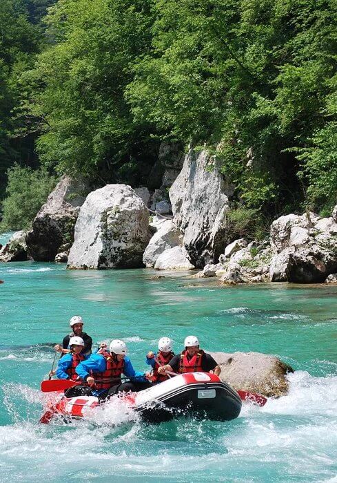 Rafting in Bovec