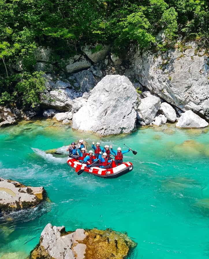 Soca rafting Bovec - Nature's Ways