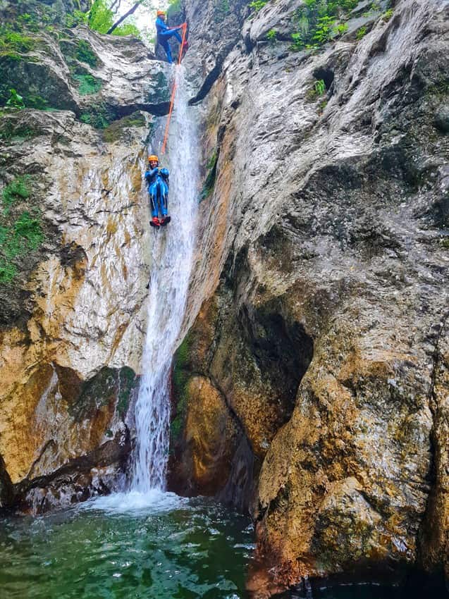 Canyoning Sušec - Bovec