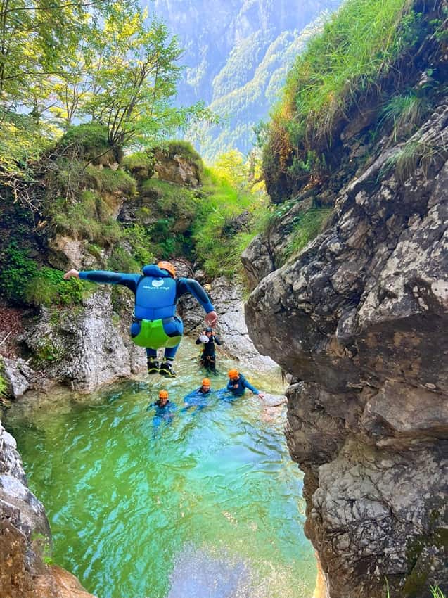 Canyoning Fratarica - Bovec