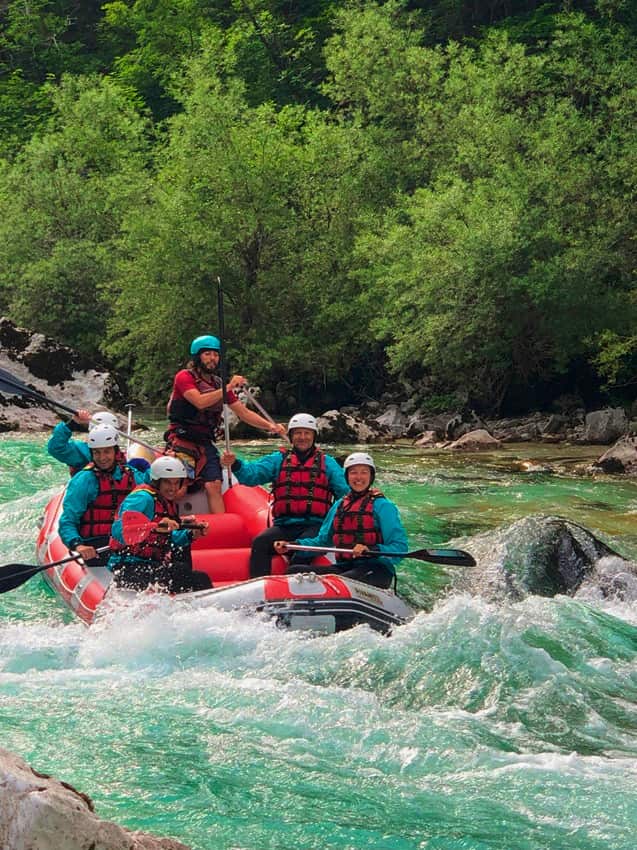 Rafting in Bovec on the Soča River - Nature's Ways