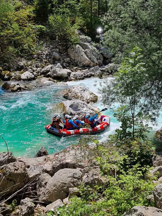 Rafting Soča River, Bovec