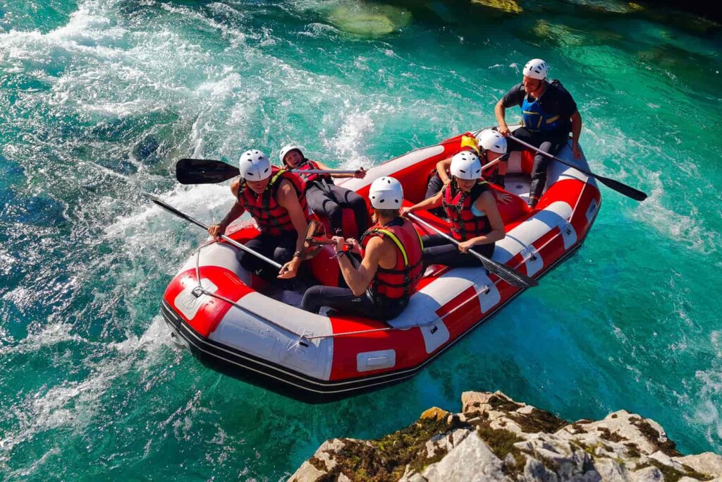 Rafting Soča River, Bovec