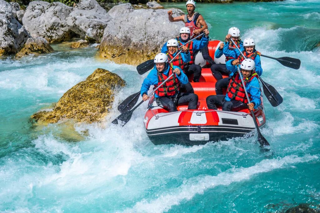 Rafting Soča River, Bovec