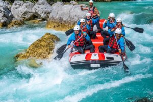 Rafting Soča River, Bovec