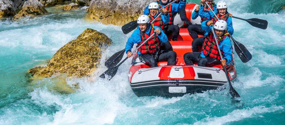 Rafting Soča River, Bovec