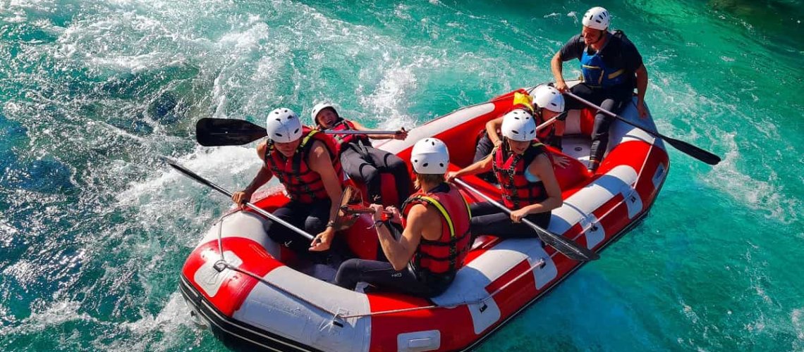 Rafting Soča River, Bovec